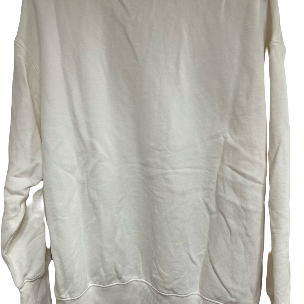 Nike Women’s White Oversized Sweatshirt Small - Picture 2 of 5